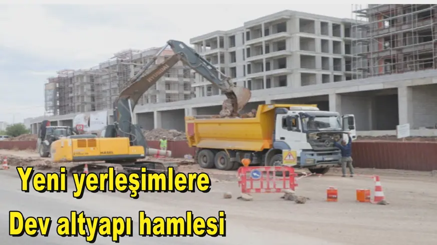 Kayapınar’da yeni yerleşimlere dev altyapı hamlesi