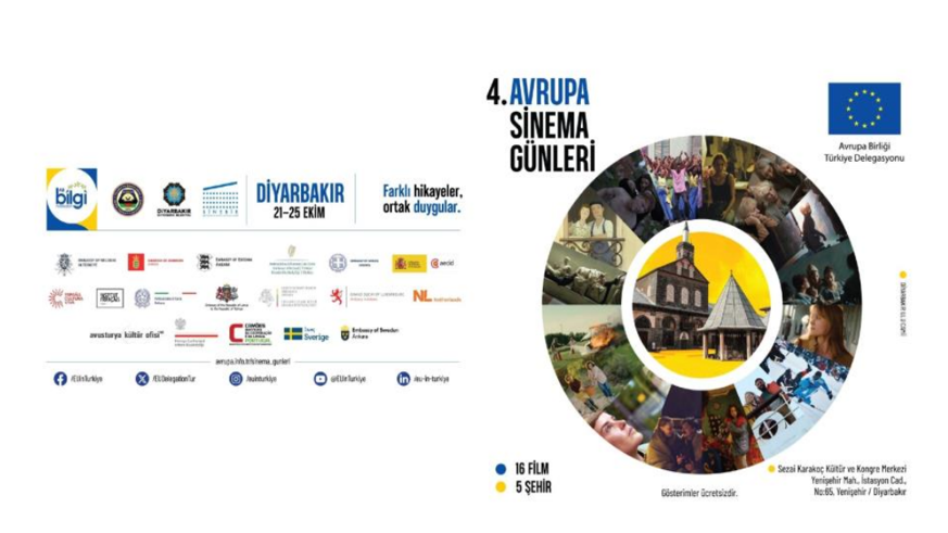 Diyarbakır'da 4. Avrupa Sinema Günleri başlıyor