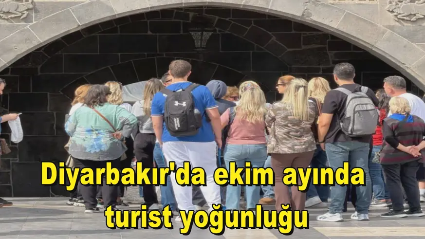 Diyarbakır'da ekim ayında  turist yoğunluğu