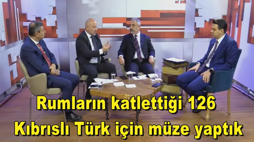 Rumların katlettiği 126  Kıbrıslı Türk için müze yaptık