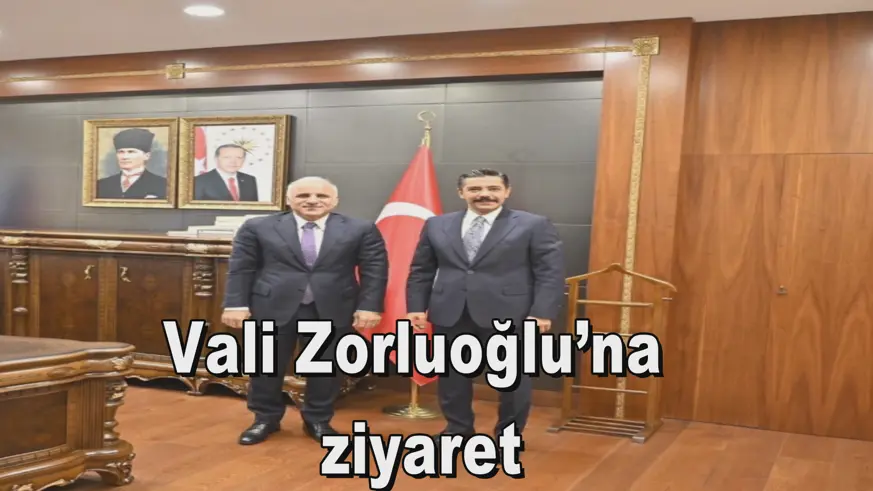 Bismil Kaymakamı Sedat Sezik’ten  Vali Zorluoğlu’na  ziyaret