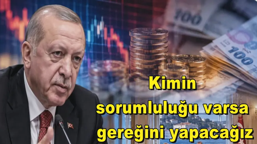 Kimin sorumluluğu varsa gereğini yapacağız