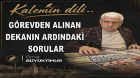 GÖREVDEN ALINAN DEKANIN ARDINDAKİ SORULAR