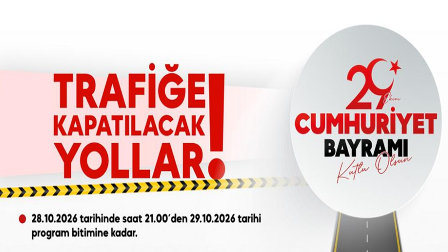 5 Cadde Trafiğe Kapatılacak! 