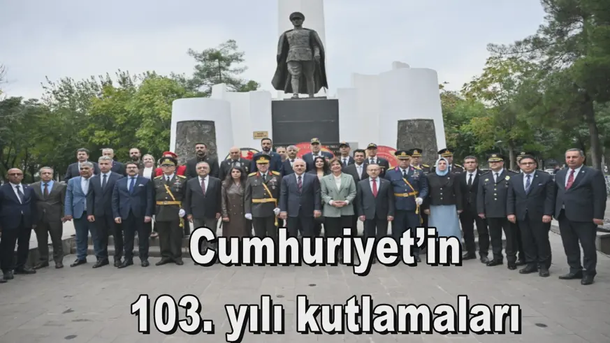 Cumhuriyet’in  103. yılı kutlamaları 