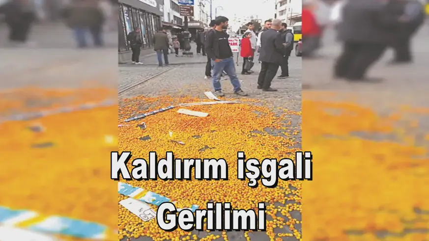 Kaldırım işgali Gerilimi