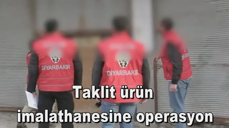 Taklit ürün  imalathanesine operasyon