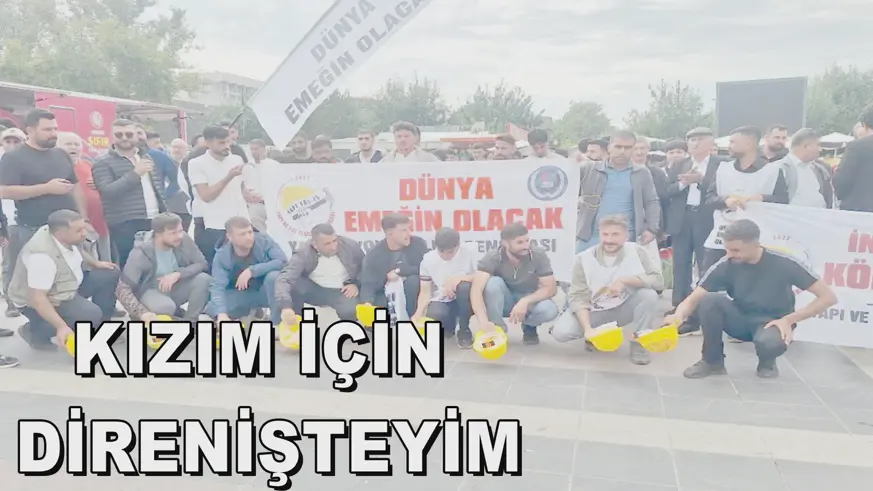 KIZIM İÇİN  DİRENİŞTEYİM