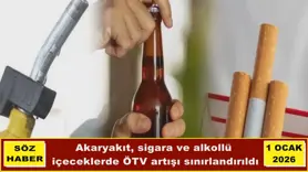 Akaryakıt, sigara ve alkollü içeceklerde ÖTV artışı sınırlandırıldı