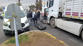 Şanlıurfa'da tır ile motosiklet çarpıştı: 1 ölü