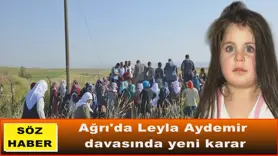 Ağrı'da Leyla Aydemir davasında yeni karar
