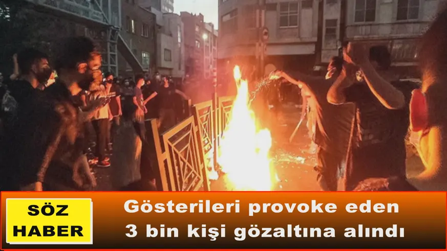 Gösterileri provoke eden  3 bin kişi gözaltına alındı