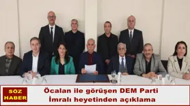 DEM Parti İmralı heyetinden açıklama