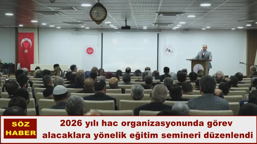 Diyarbakır’da hac görevlilerine eğitim verildi