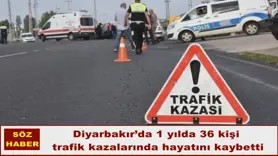 Diyarbakır’da trafik kazaları