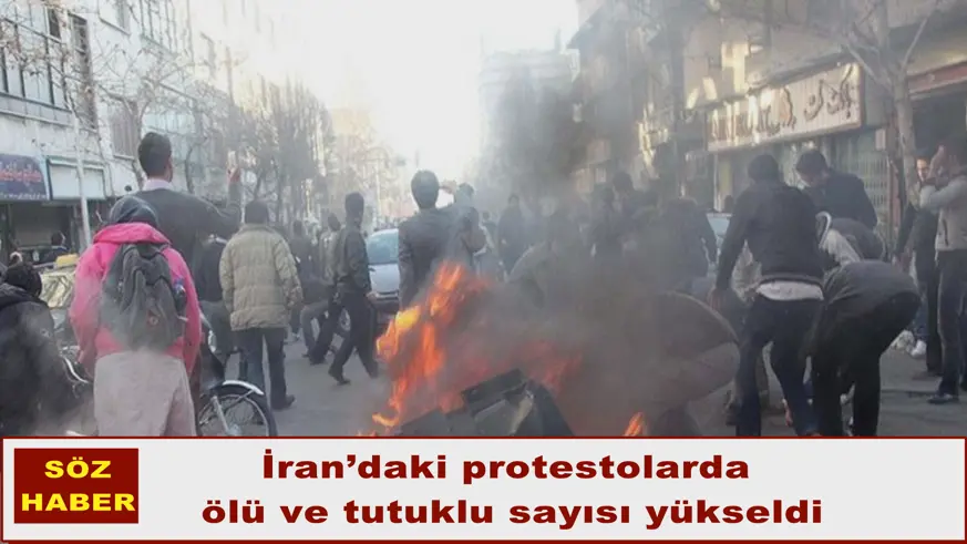 İran’daki protestolarda  ölü ve tutuklu sayısı yükseldi