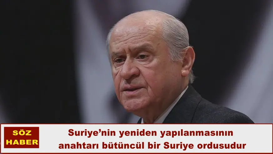 Suriye’nin yeniden yapılanmasının  anahtarı bütüncül bir Suriye ordusudur