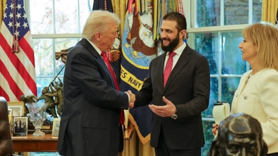 Eş-Şara ile ABD Başkanı Trump görüştü