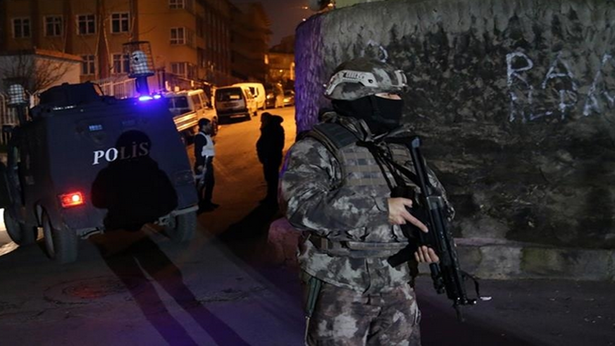 İstanbul'da DHKP-C terör örgütüne operasyon