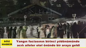 Acılı aileler otel önünde bir araya geldi