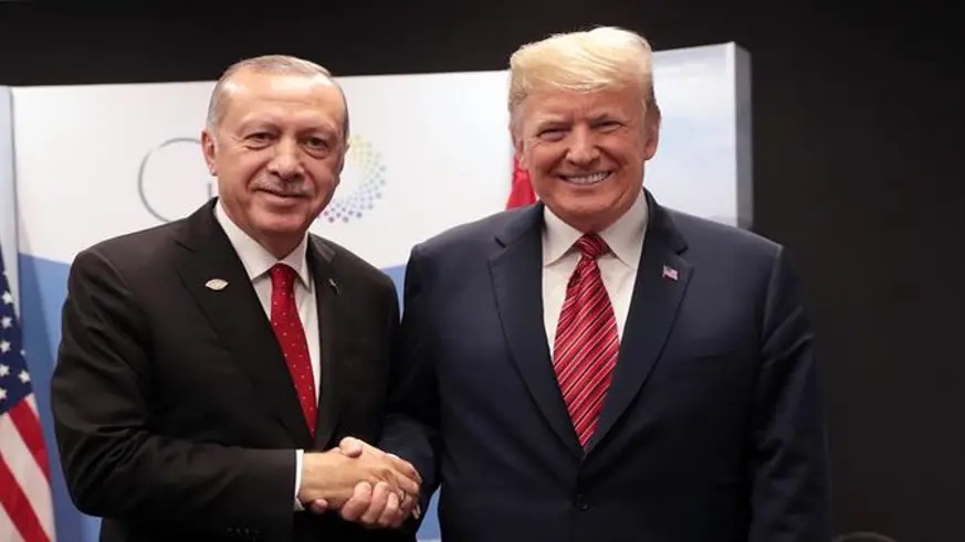 Cumhurbaşkanı Erdoğan, ABD Başkanı Trump ile görüştü