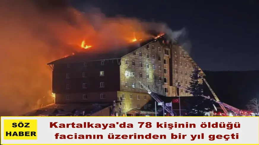 Kartalkaya'da 78 kişinin öldüğü  facianın üzerinden bir yıl geçti