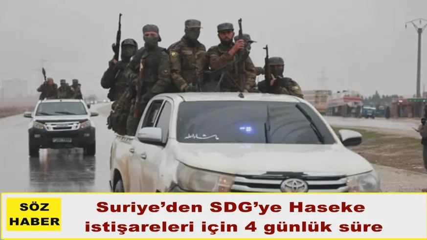 Suriye’den SDG’ye Haseke  istişareleri için 4 günlük süre