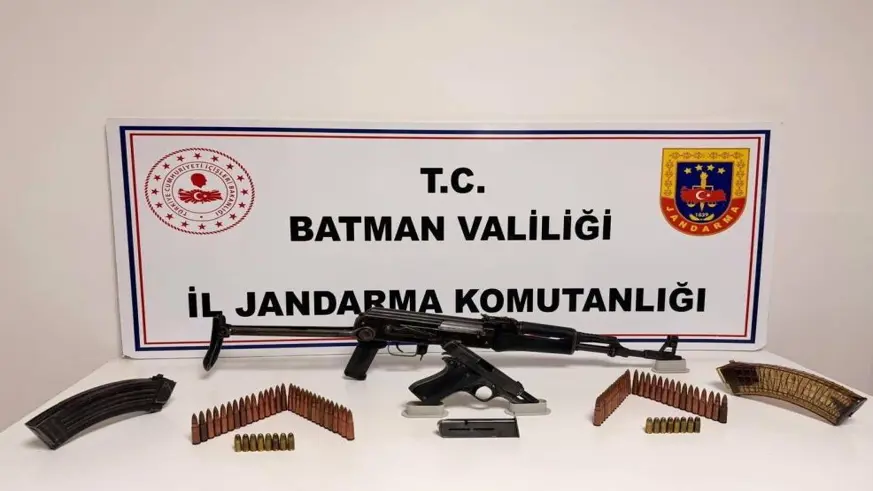 Batman'da silah kaçakçılığı operasyonu