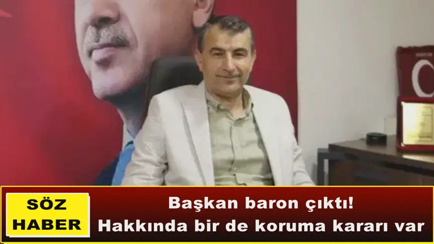 Başkan baron çıktı! 