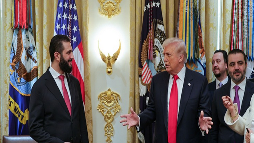 Ahmed eş-Şara, Trump ile görüştü