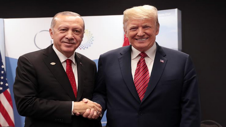Cumhurbaşkanı Erdoğan,  Trump ile telefonda görüştü