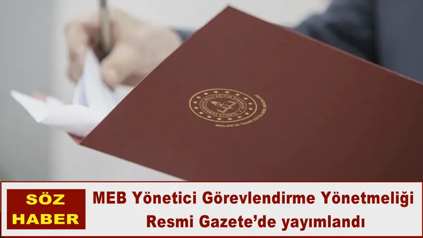 MEB Yönetici Görevlendirme Yönetmeliği