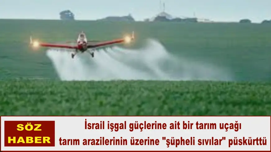 Tarım arazilerinin üzerine 