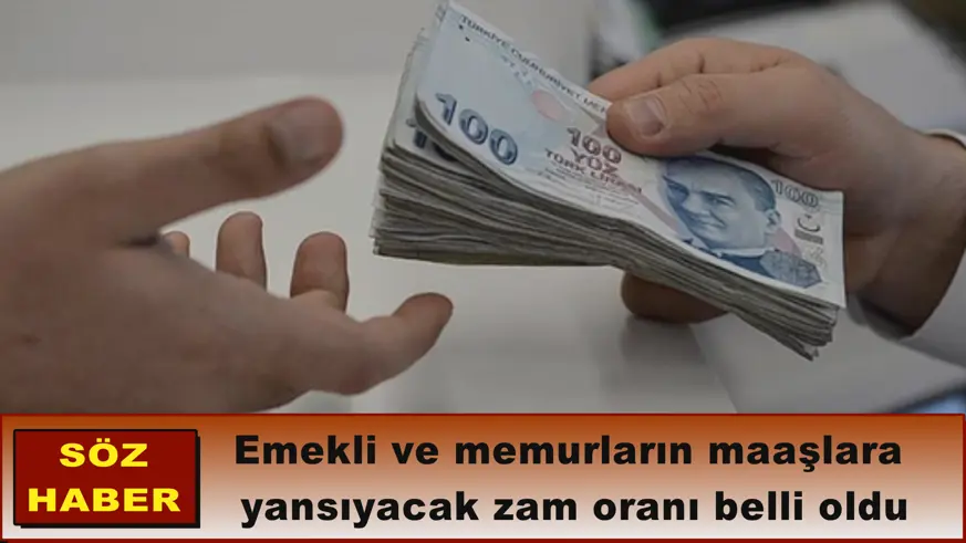 Emekli ve memur zammı oranı belli oldu