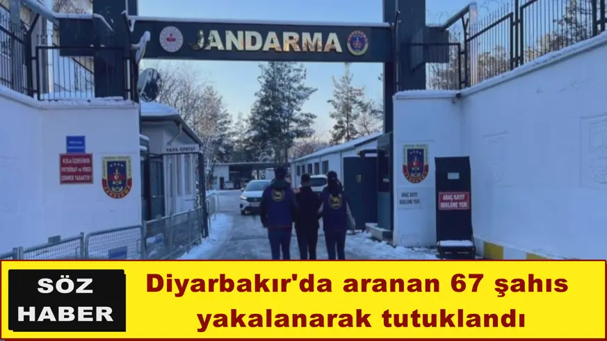 67 şahıs  yakalanarak tutuklandı