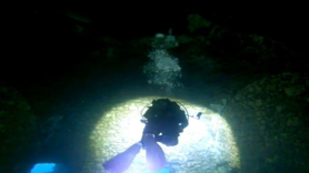 Diyarbakır'da sualtındaki Tekye Medresesi görüntülendi