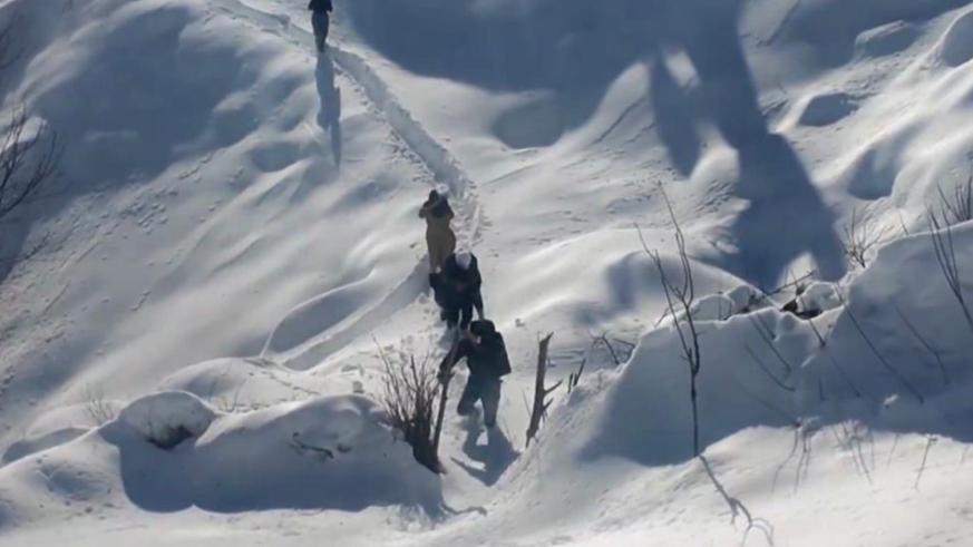 Jandarma helikopteriyle hastaneye sevk edildi