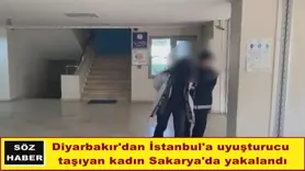 Diyarbakır'dan İstanbul'a uyuşturucu taşıyan kadın Sakarya'da yakalandı