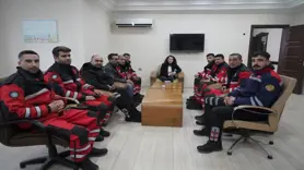 Kulp'ta çığ riskine karşı afet ekipleri hazır