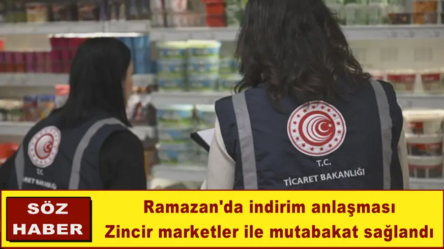 Ramazan'da indirim anlaşması