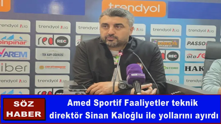 Amed Sportif Faaliyetler’de Kaloğlu dönemi kapandı