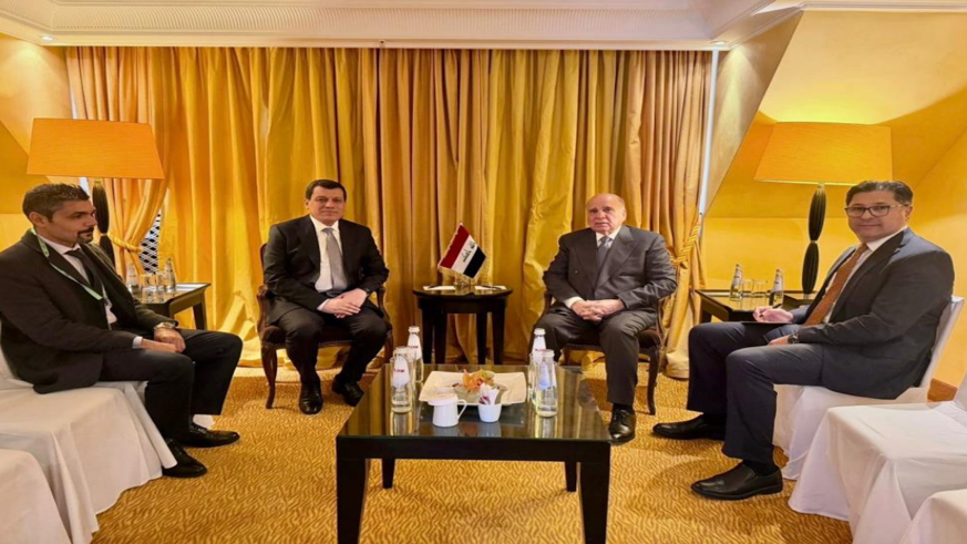 Irak Dışişleri Bakanı Hüseyin, SDG elebaşı Abdi ile görüştü