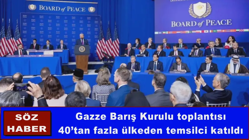 Gazze Barış Kurulu toplantısı