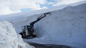 Muş’ta kar kalınlığı 6 metreyi aştı