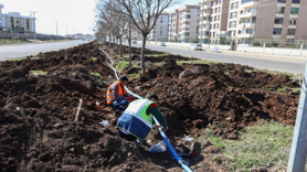 Diyarbakır'da üstyapı çalışmaları