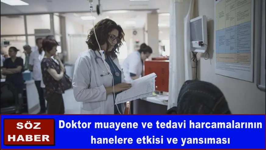 Doktor muayene ve tedavi harcamalarının hanelere etkisi