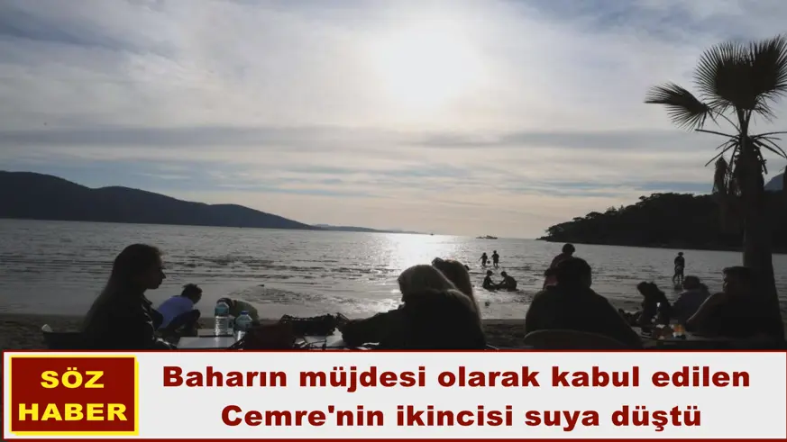 Baharın müjdecisi ikinci Cemre suya düştü