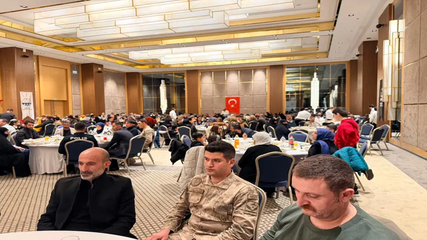 Çınar Kaymakamlığı Şehit ve Gazi Yakınlarını iftarda buluşturdu