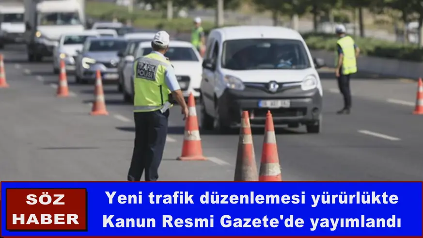 Yeni trafik düzenlemesi yürürlükte