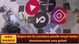 Doğum izni ile çocuklara yönelik sosyal medya düzenlemesi